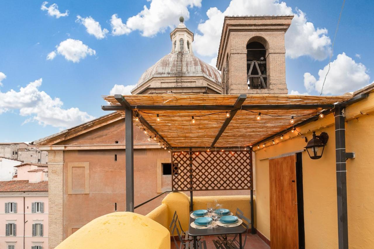 Rooftop Colosseum Rom Eksteriør billede